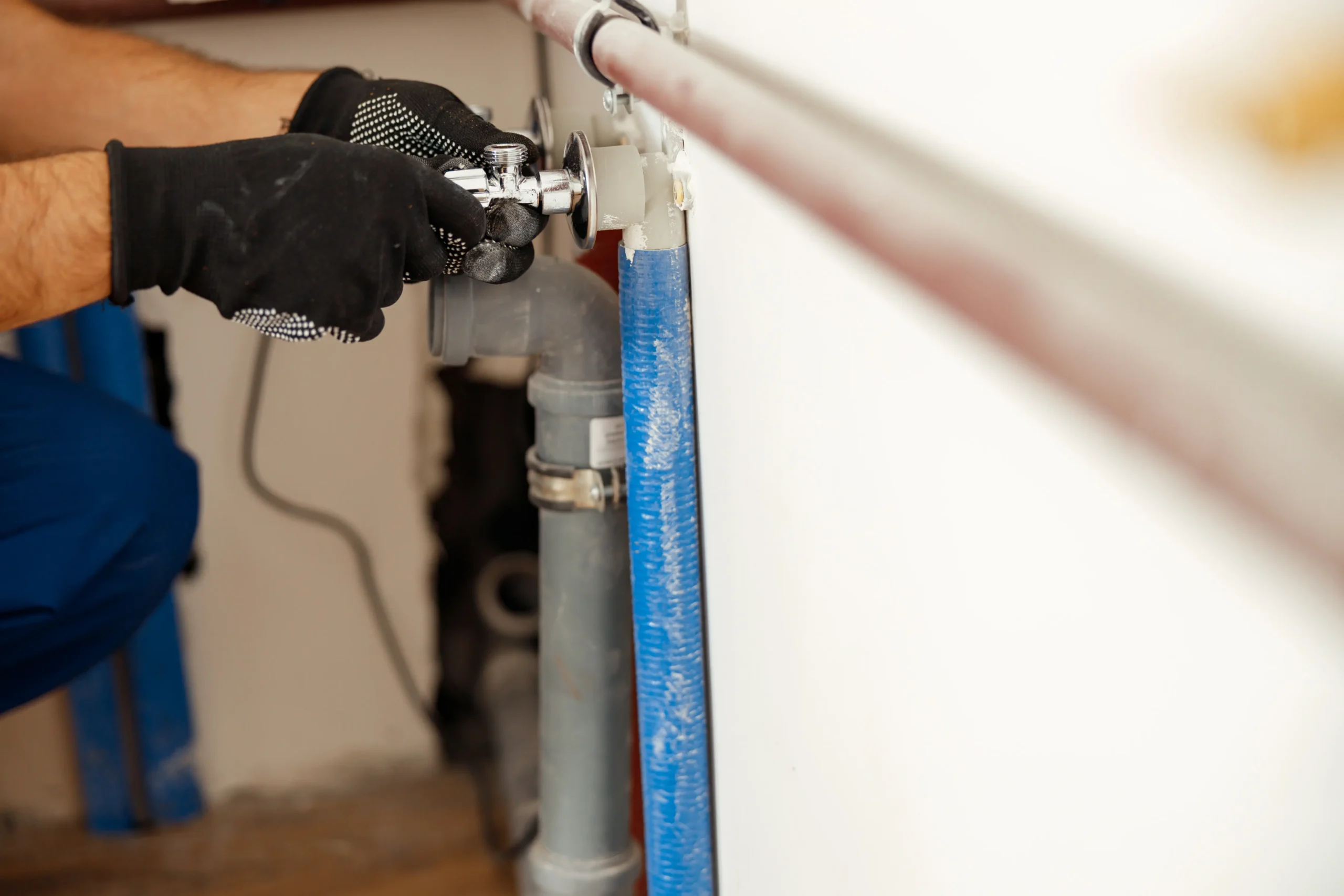 Virginia kitchen plumbing rough-in by FT Remodeling