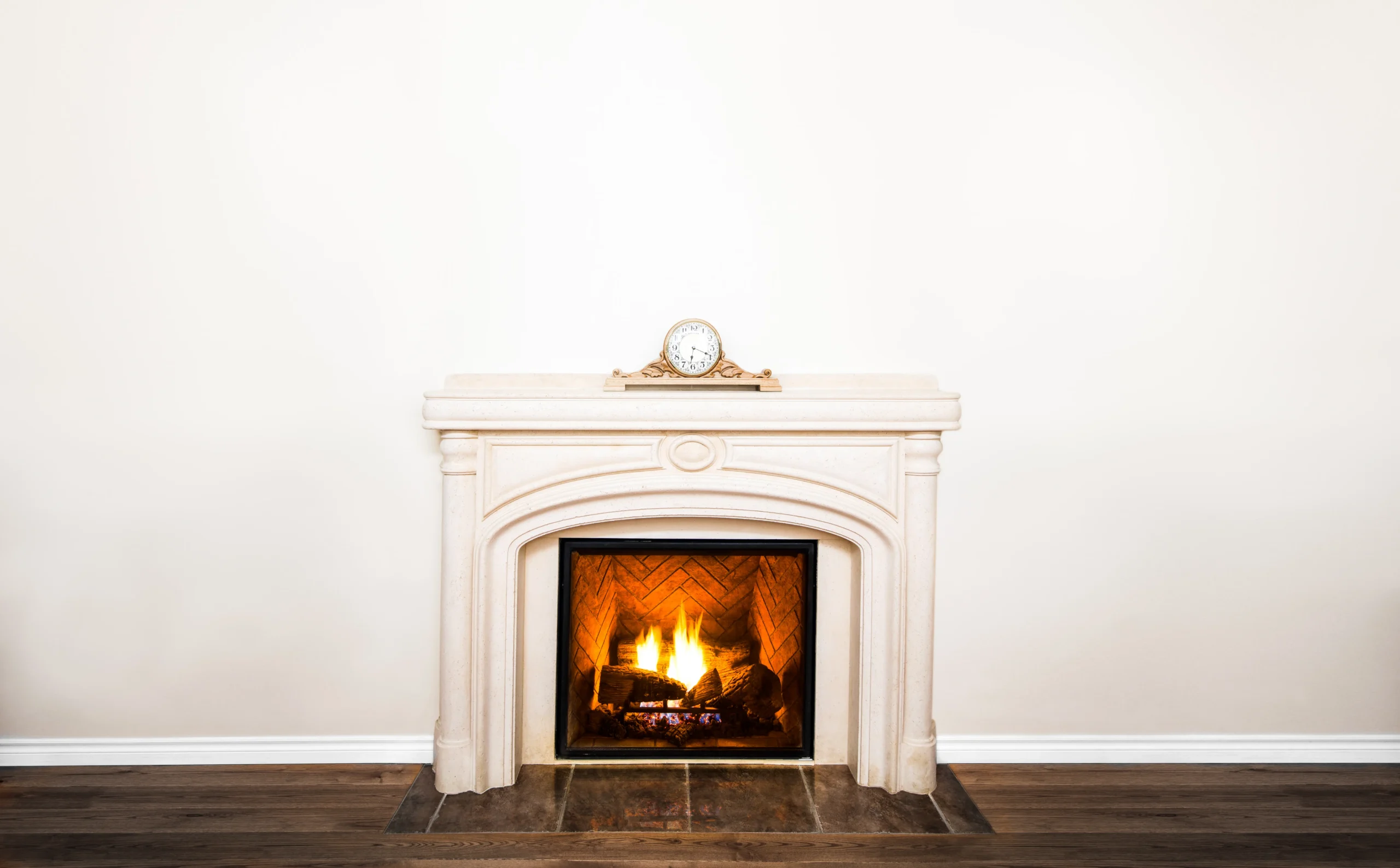 Maryland fireplace before remodeling by FT Remodeling